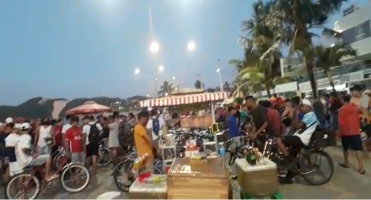 Ruas de acesso às praias de Natal podem ser fechadas caso aglomerações continuem