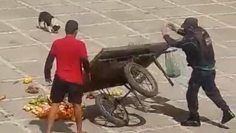 “Ele chegou em casa chorando”, diz esposa de ambulante humilhado por policial militar
