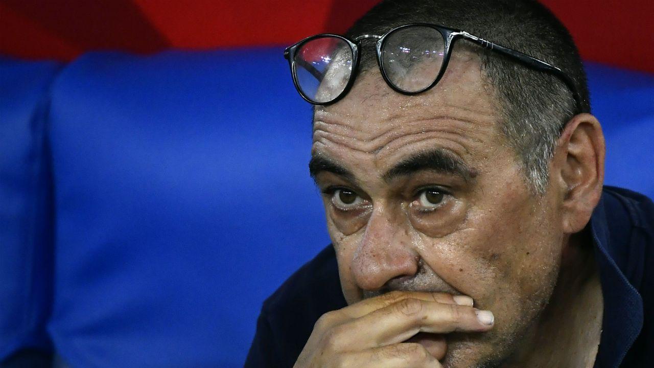 Juventus oficializa a saída de Maurízio Sarri após eliminação para o Lyon na Uefa Champions League