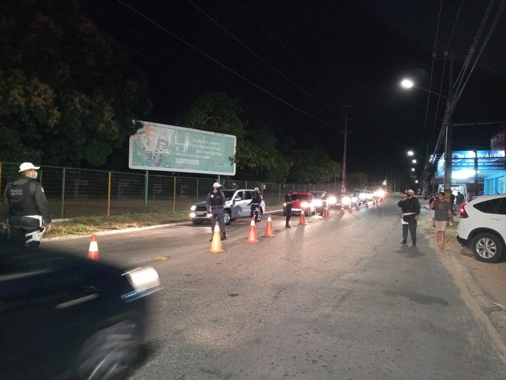Operação Lei Seca autua 26 motoristas em Nova Parnamirim, na Grande Natal