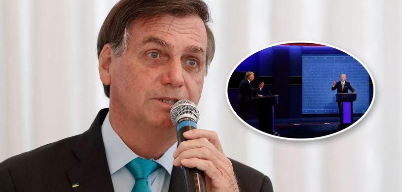 Bolsonaro ataca Joe Biden e reafirma sua submissão a Trump