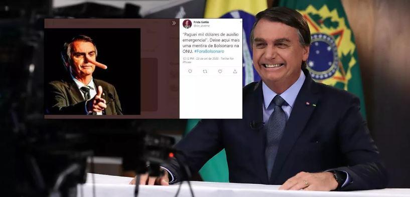 Bolsonaro é ridicularizado nas redes com mentira sobre 