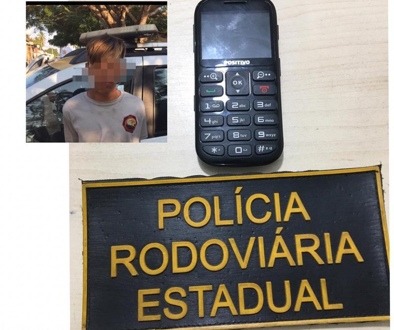 CPRE APREENDE ADOLESCENTE E RECUPERA CELULAR ROUBADO EM NÍSIA FLORESTA