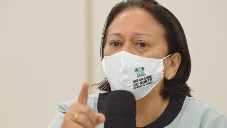 Fátima anuncia que aulas presenciais na rede pública do RN só voltam em 2021