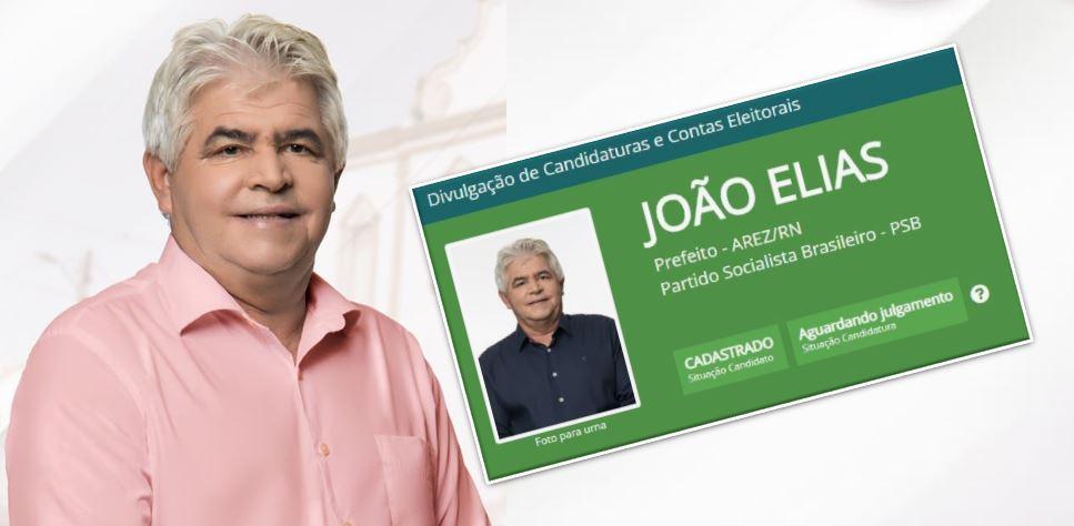 JOÃO ELIAS E LUDUVICO SOUZA TEM CANDIDATURAS REGISTRADAS PARA DISPUTA DAS ELEIÇÕES DESTE ANO NA CIDADE DE AREZ