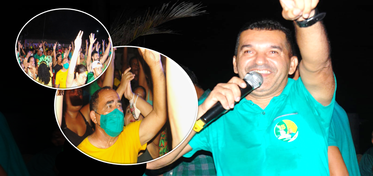 Candidato a vereador Juscelino é ovacionado após discurso em Carnaúba: Não esperem a chuva passar, não esperem o dia clarear, abram a porta pra mim porque eu estarei lá...