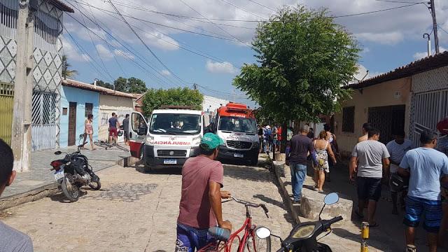 TRÊS PESSOAS BALEADAS NO BAIRRO BELO HORIZONTE EM MOSSORÓ
