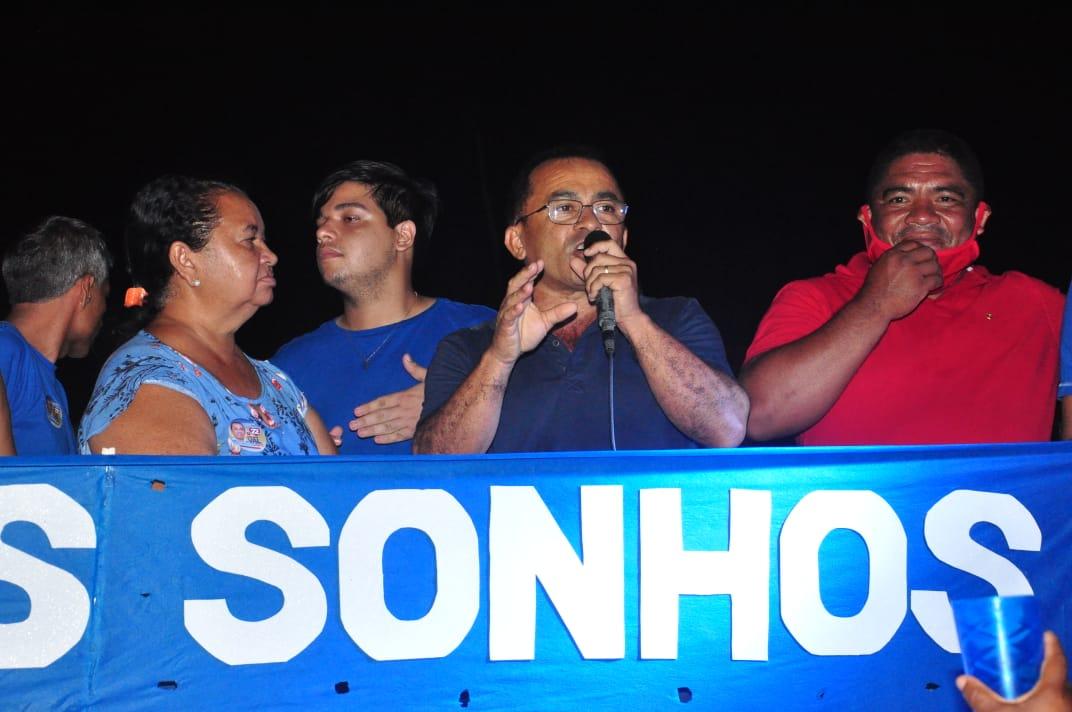 VEJA COMO FOI O MOVIMENTO E ARRASTÃO DO CANDIDATO A PREFEITO VAL, EM CARNAÚBA NESTE SÁBADO (17)
