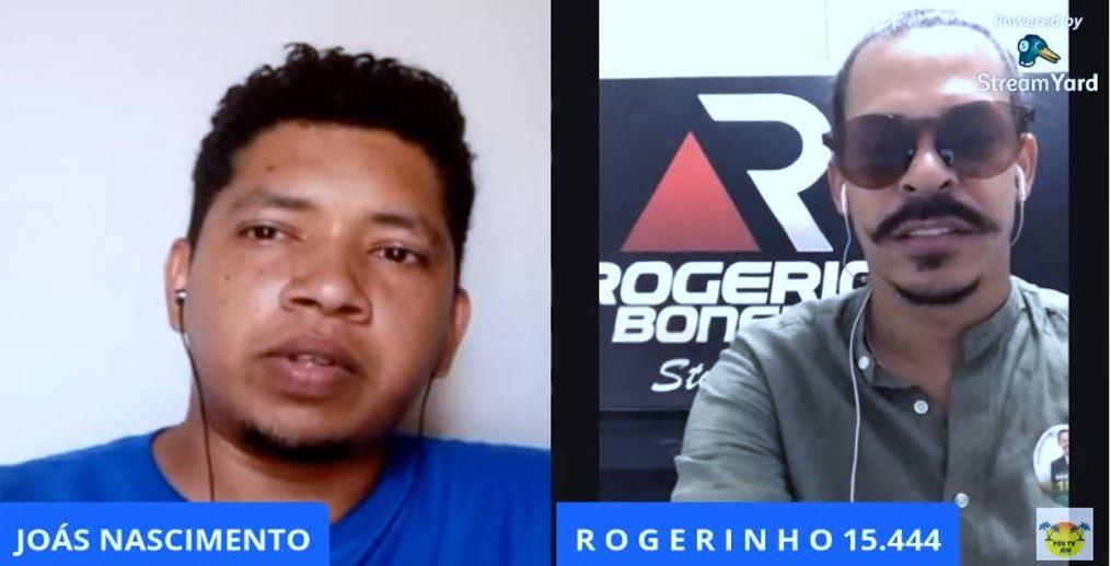 ASSISTA COMO FOI A SABATINA COM O CANDIDATO A VEREADOR ROGERINHO BONFIM NA MANHÃ DESTA QUINTA – FEIRA (05)