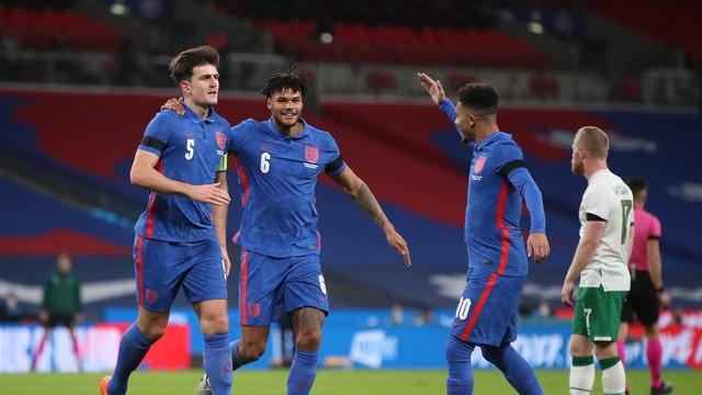 Inglaterra joga bem e vence a Irlanda em amistoso antes da Liga das Nações