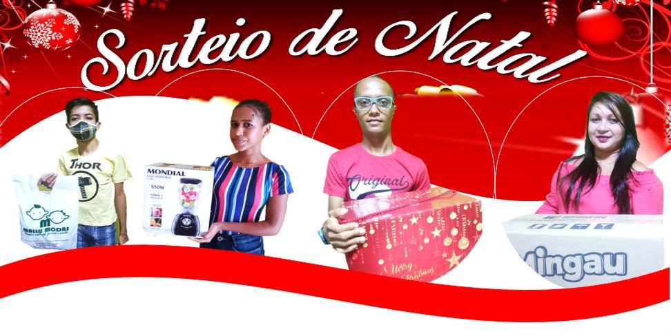 CONFIRA OS GANHADORES DO SORTEIO NATALINO DO PORTAL CORREIO DO AGRESTE