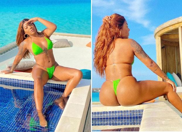 Ludmilla curte cenário paradisíaco nas Ilhas Maldivas