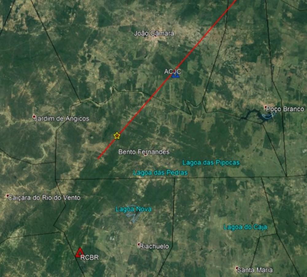 Novo tremor de terra é registrado na região de Bento Fernandes, RN