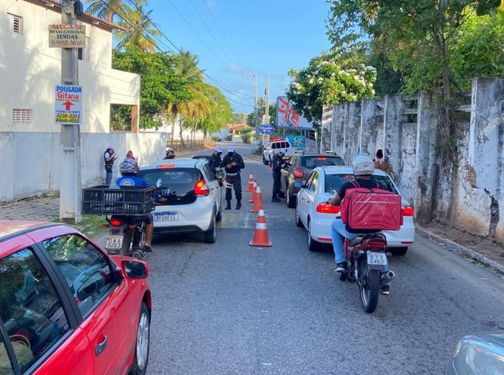 Operação Lei Seca monta barreiras durante quatro dias seguidos em Natal