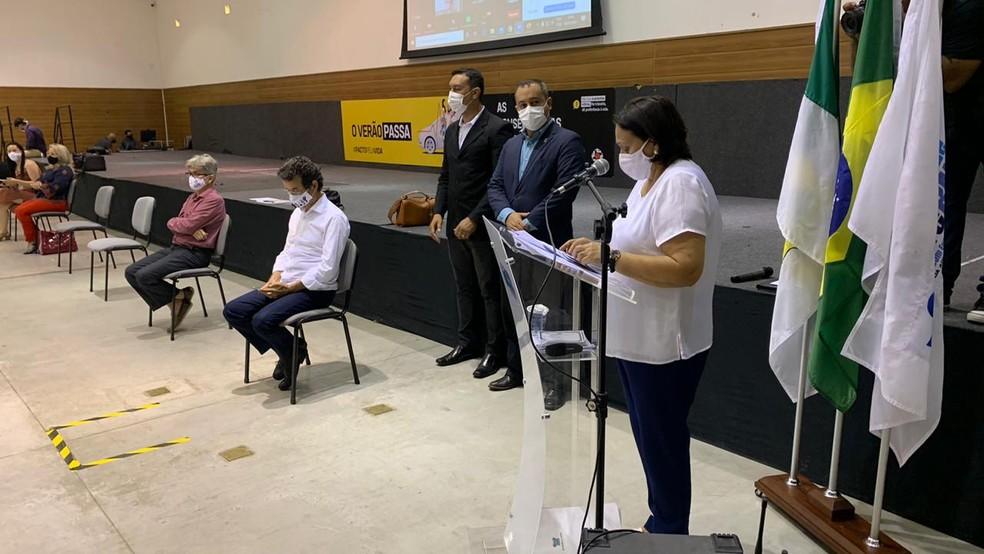 Governo e prefeituras discutem imunização contra Covid-19 no RN; estado prevê chegada de vacinas até dia 31 de janeiro