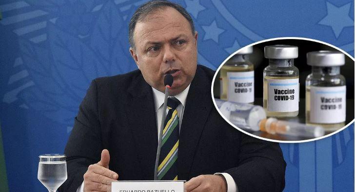 Sob pressão dos governadores, Pazuello antecipa vacinação para esta segunda