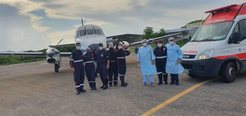 Covid-19: Mais dois pacientes da Grande Natal são transferidos de avião para o interior do RN