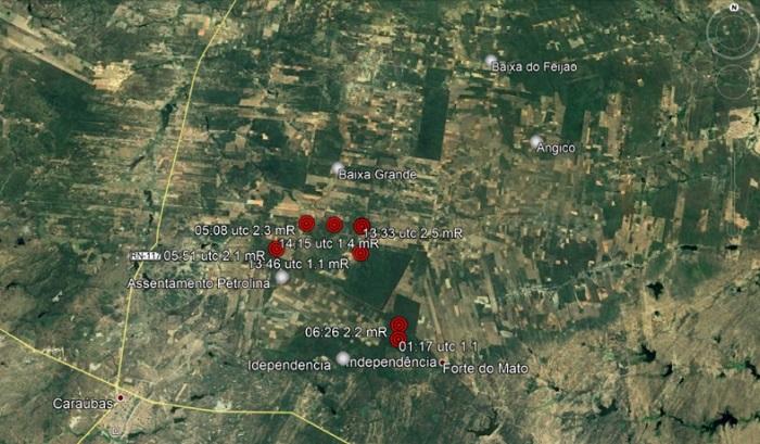 RN registra 10 terremotos em três dias