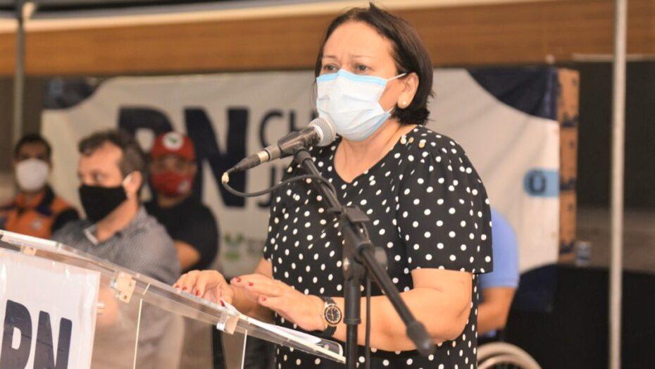 Para conter aglomerações, Fátima Bezerra adianta que pode suspender algumas atividades no RN