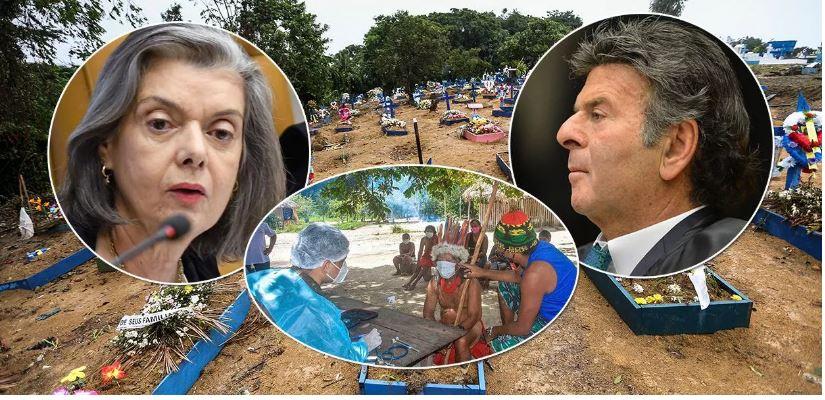 Cármen Lúcia pede que Supremo julgue queixa contra Bolsonaro por genocídio