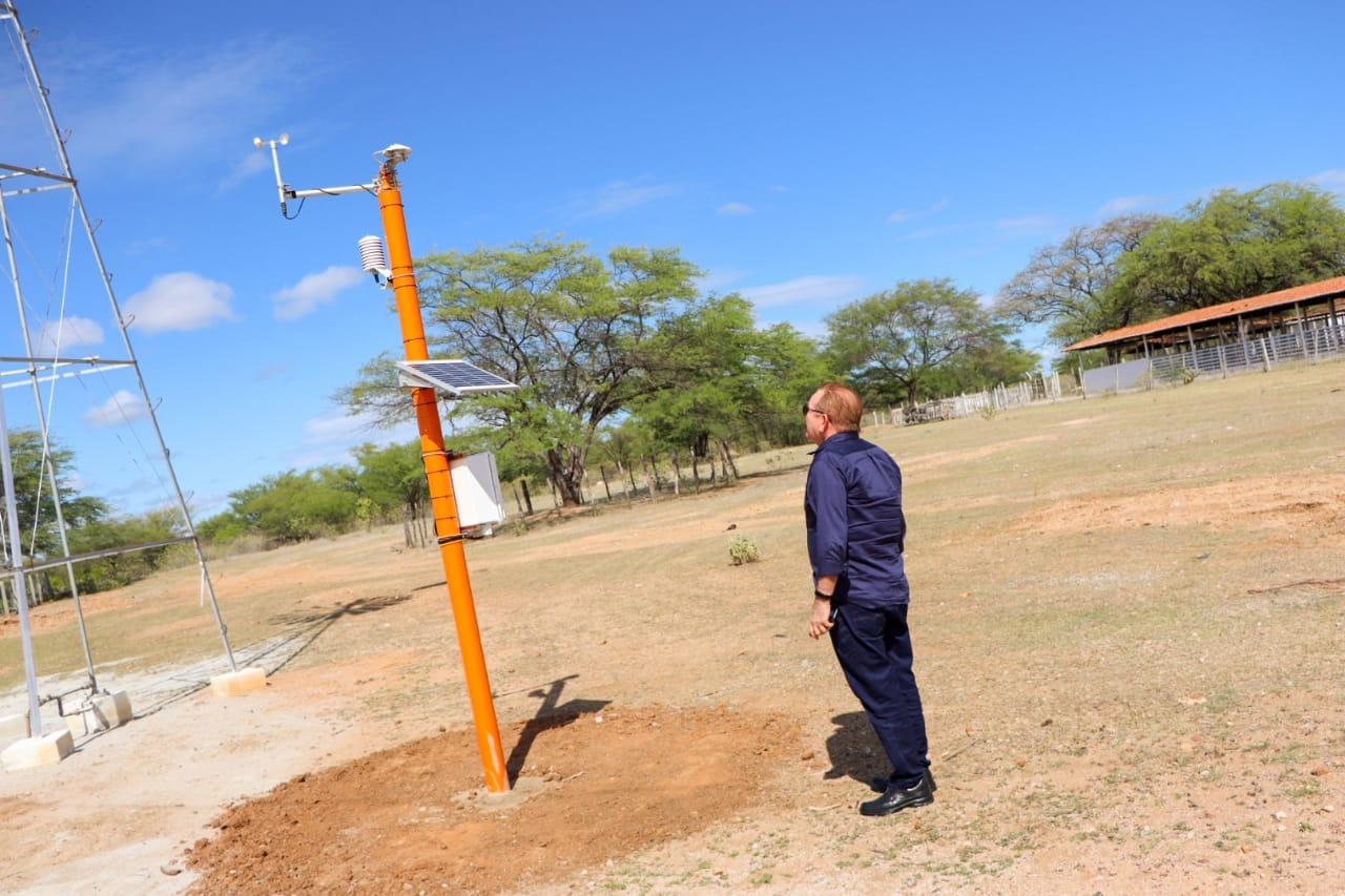 Primeira torre de coleta de dados do Atlas Eólico do RN é instalada