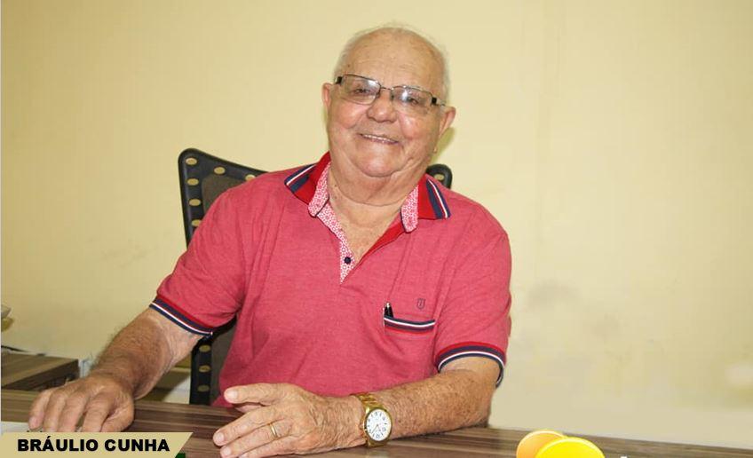 AREZ: EX – PREFEITO BRÁULIO CUNHA É INTUBADO EM UTI APÓS SEQUELAS DA COVID-19, FAMÍLIA PEDE ORAÇÕES PELO VELHO GUERREIRO