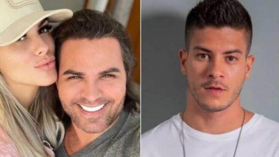 Ator Arthur Aguiar manda recado para affair de Eduardo Costa; VEJA