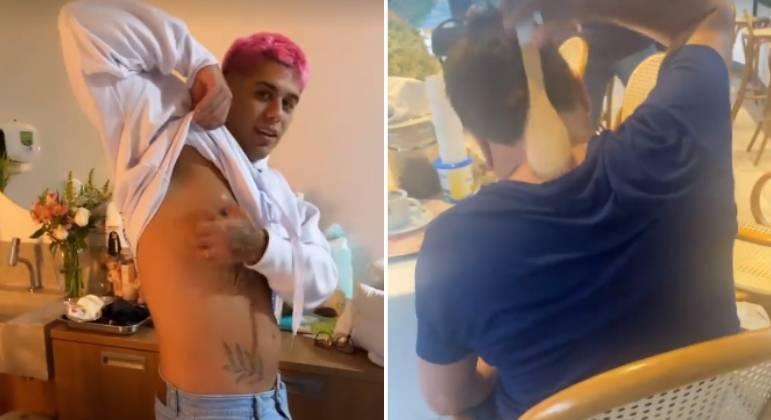 Filho do cantor Leonardo, Zé Felipe revela alergia a carrapatos: ‘Não é sarna, não’