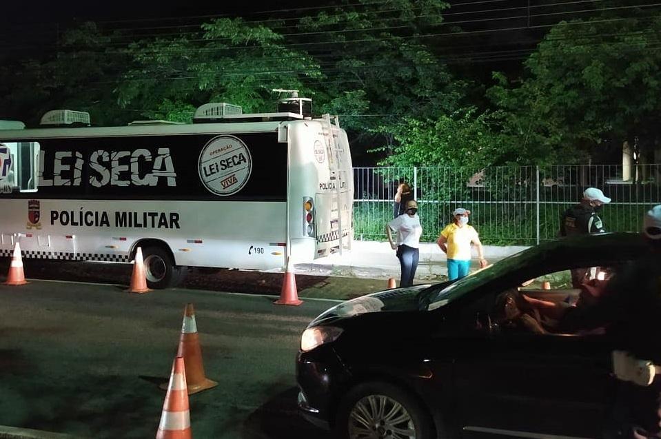 Operação Lei Seca autua mais de 100 motoristas por embriaguez ao volante em Natal