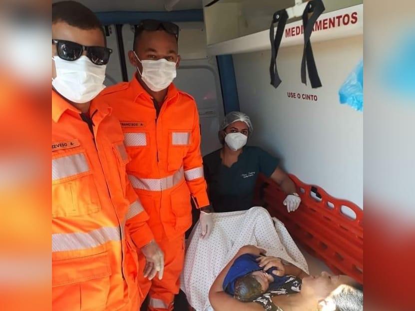 Ana Vitória: Bombeiros realizam parto dentro de ambulância em rodovia no interior do RN