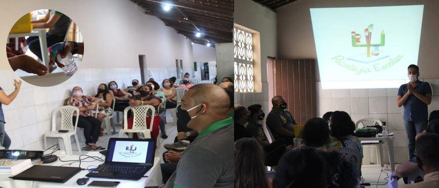 GEORGINO AVELINO REALIZOU SEMANA DE REUNIÕES PARA PREPARAR PROFISSIONAIS PARA VOLTA DO ENSINO PRESENCIAL