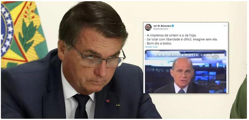 Bolsonaro resgata vídeo de Boechat para atacar as urnas eletrônicas