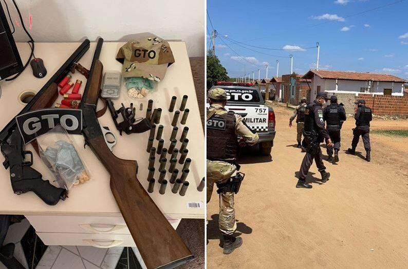 Filhotes do capeta entram em confronto com policiais, no Oeste potiguar, e se dão mal