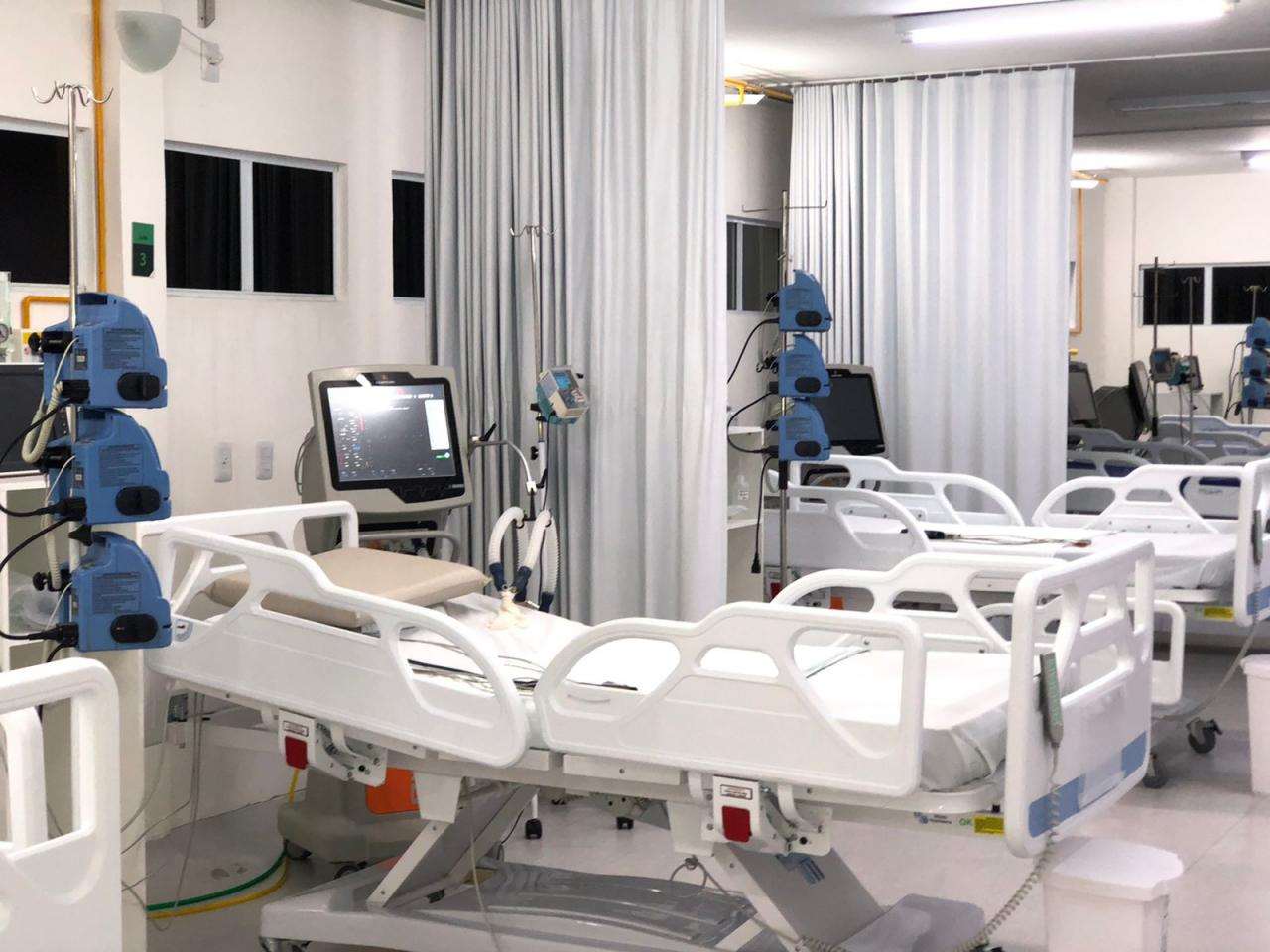 Ocupação de leitos no RN fica em 30%, menor da pandemia