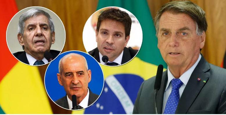 PF intima Ramos, Heleno e Ramagem a prestarem depoimento sobre ataques de Bolsonaro às urnas