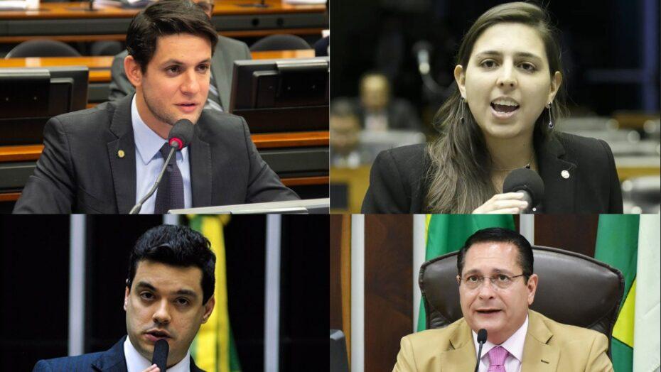 Rafael, Natália, Walter e Ezequiel lideram disputa para a Câmara Federal