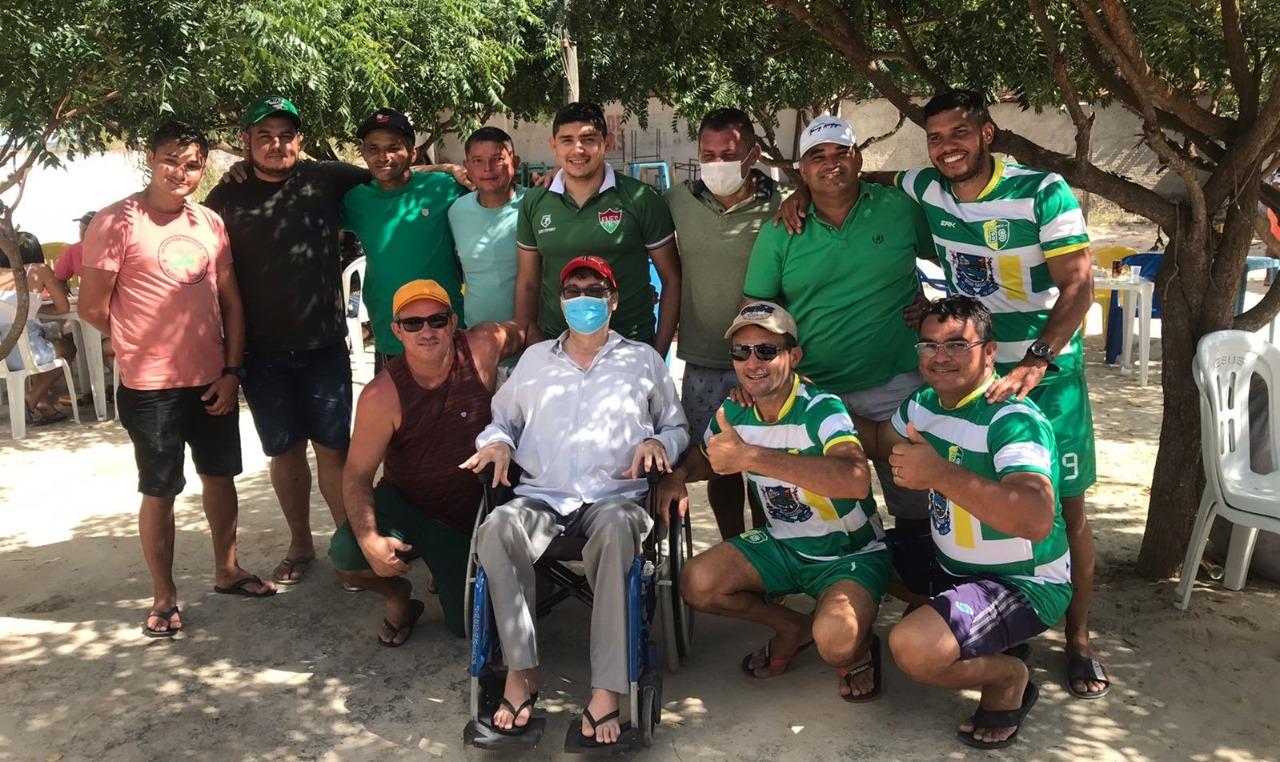 VICE-PREFEITO DE BOA SAÚDE, JOÃO MARIA MESQUITA, INICIA O PROJETO TIME EM CAMPO