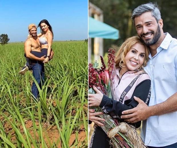 Após desmentir affair com Joelma, fazendeiro gato mostra verdadeira namorada