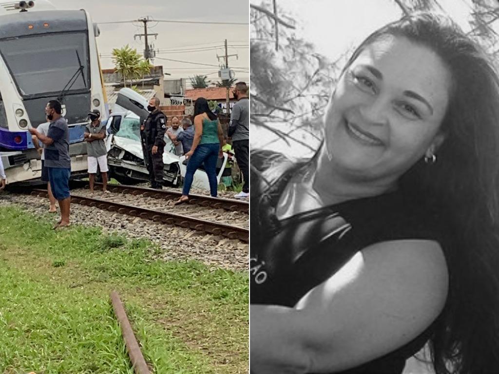 Morre mulher que ficou presa às ferragens em acidente com trem em Natal