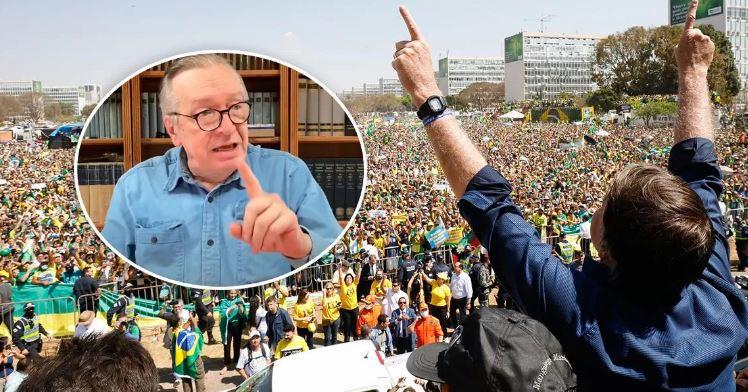 Olavo de Carvalho entra em desespero após debandada de bolsonaristas: 