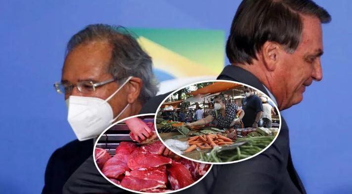 Bolsonaro e Guedes entregam ao país a maior inflação para setembro desde o Plano Real e índice vai a 10,25% em 12 meses
