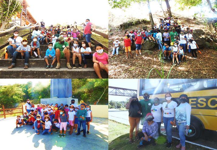 CONSCIENTIZAÇÃO AMBIENTAL: EDUCADORES E ALUNOS DA JESSÉ PARTICIPAM DE SEMANA DE PROGRAMAÇÃO NO ECOPARQUE GUARAÍRAS