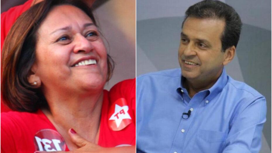 Pesquisa aponta empate entre Fátima Bezerra e Carlos Eduardo para o Governo do RN