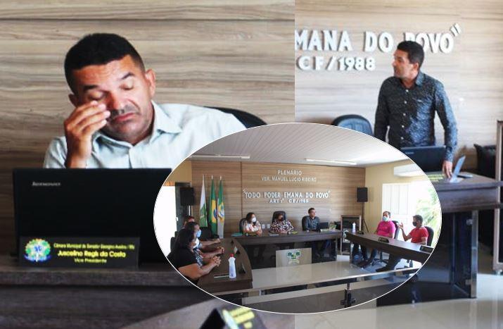 VÍDEO MOSTRA VEREADOR JUSCELINO RÉGIS ALTERADO E DANDO SOCO NA MESA DA CÂMARA TENTANDO INTIMIDAR PORTAL DE NOTÍCIAS, ASSISTA!