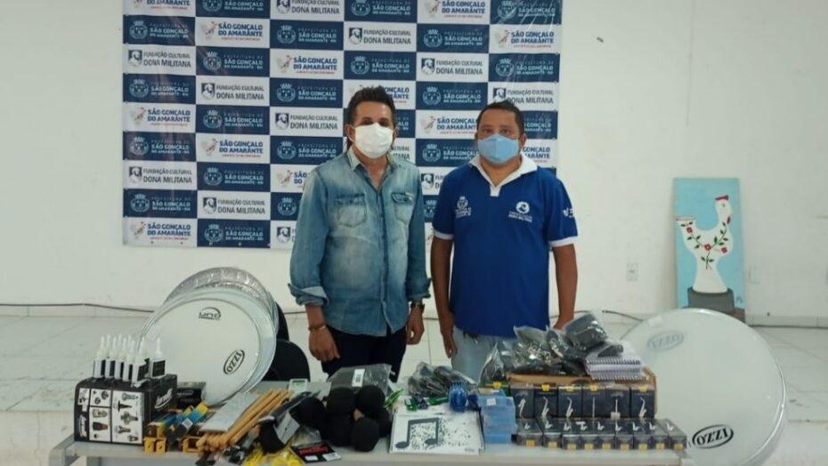 Banda de Música de São Gonçalo do Amarante recebe novos equipamentos