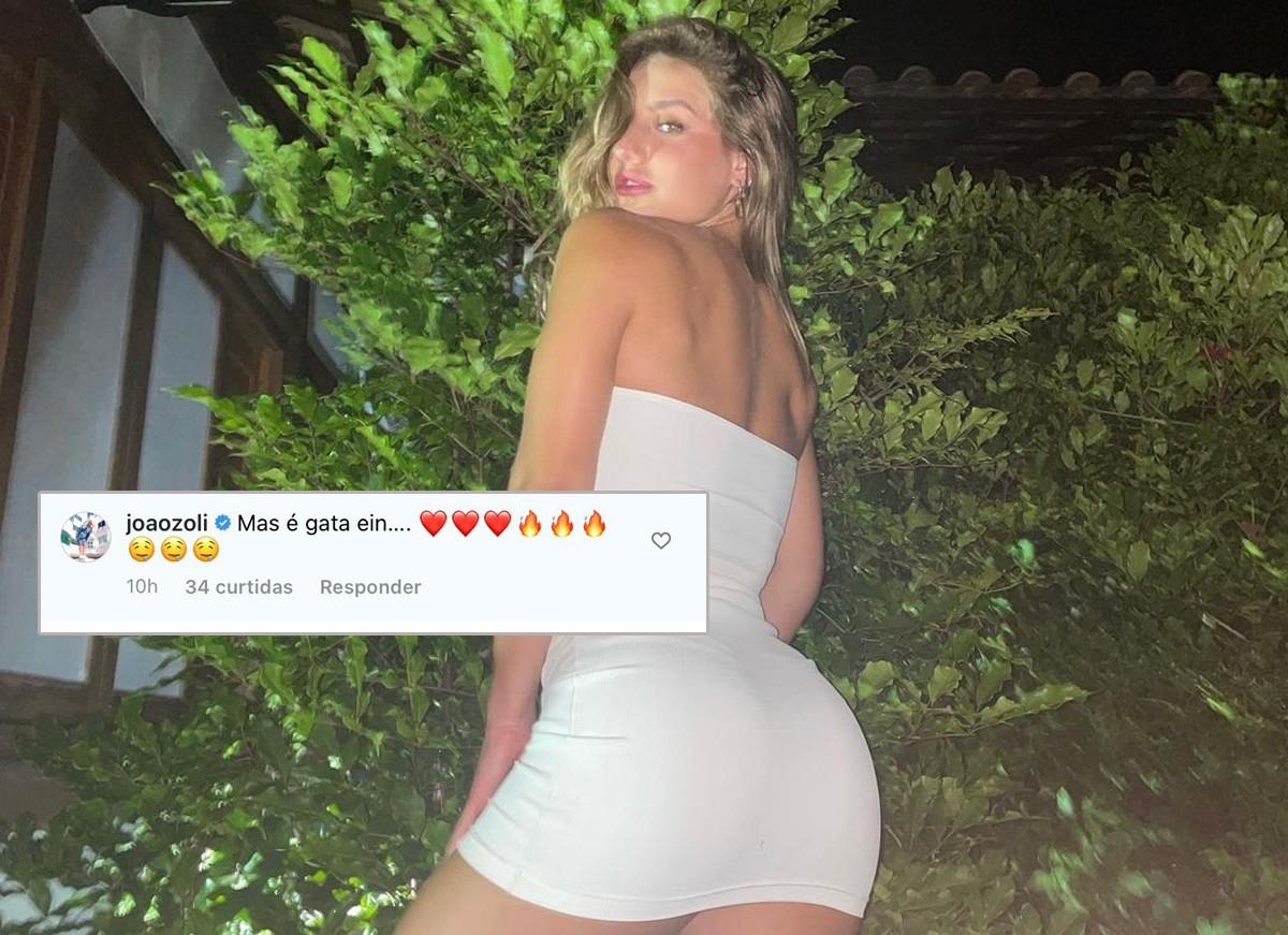 Bruna Griphao empina bumbum em clique e João Zoli, novo affair, baba: 
