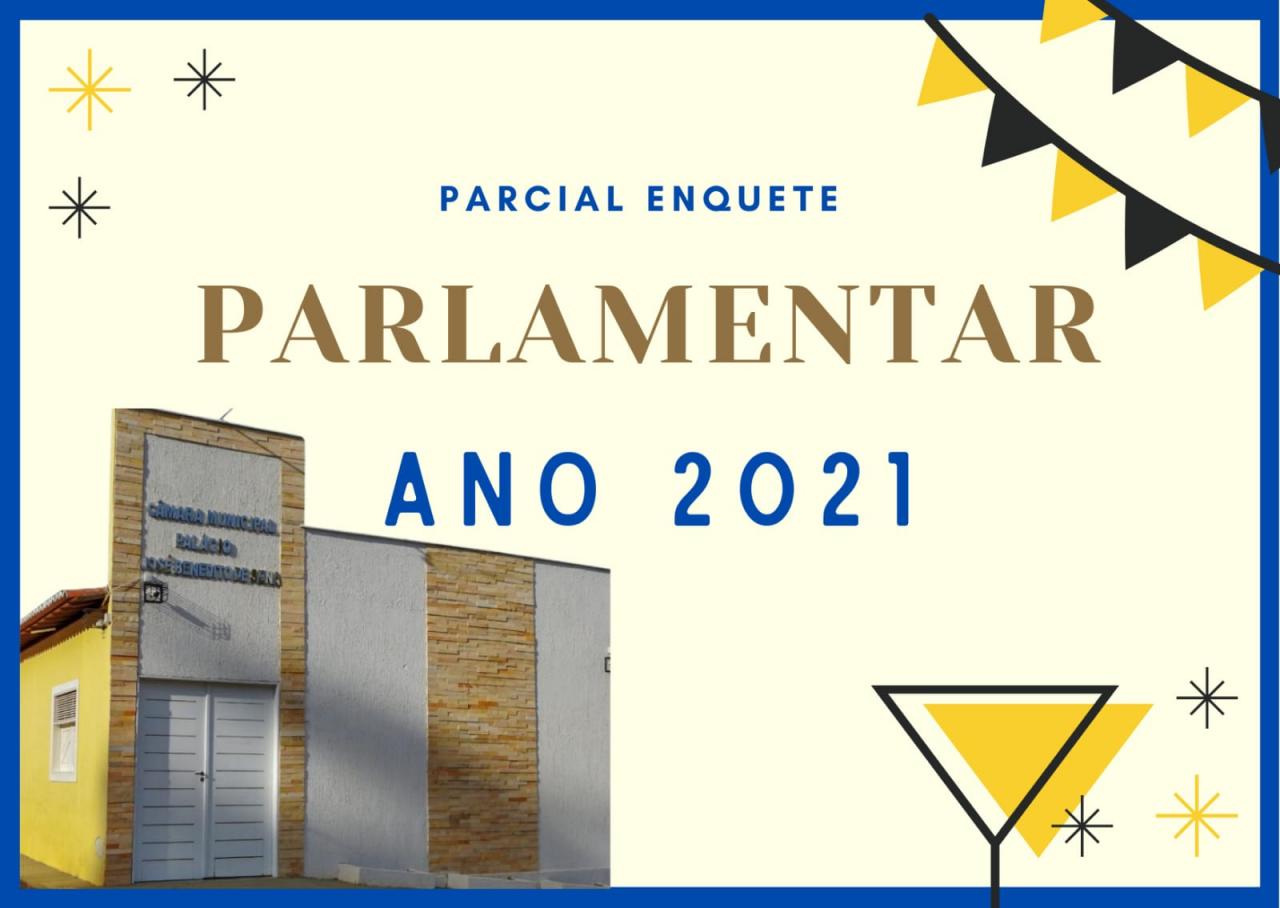 CONFIRA A ÚLTIMA PARCIAL DA ENQUETE DO PARLAMENTAR DO ANO 2021 EM GEORGINO AVELINO NA OPINIÃO DOS INTERNAUTAS