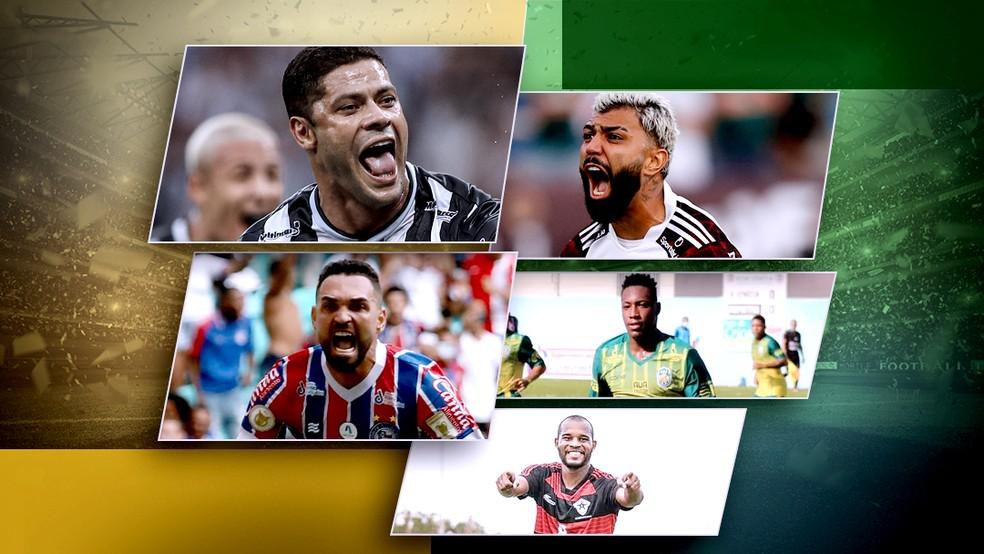 Hulk, Gabigol e até Zé Love: veja a lista com os principais artilheiros do Brasil na temporada 2021