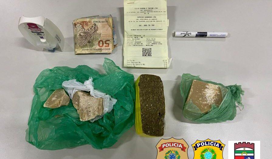 PF prende homem suspeito de tráfico de drogas em Mossoró