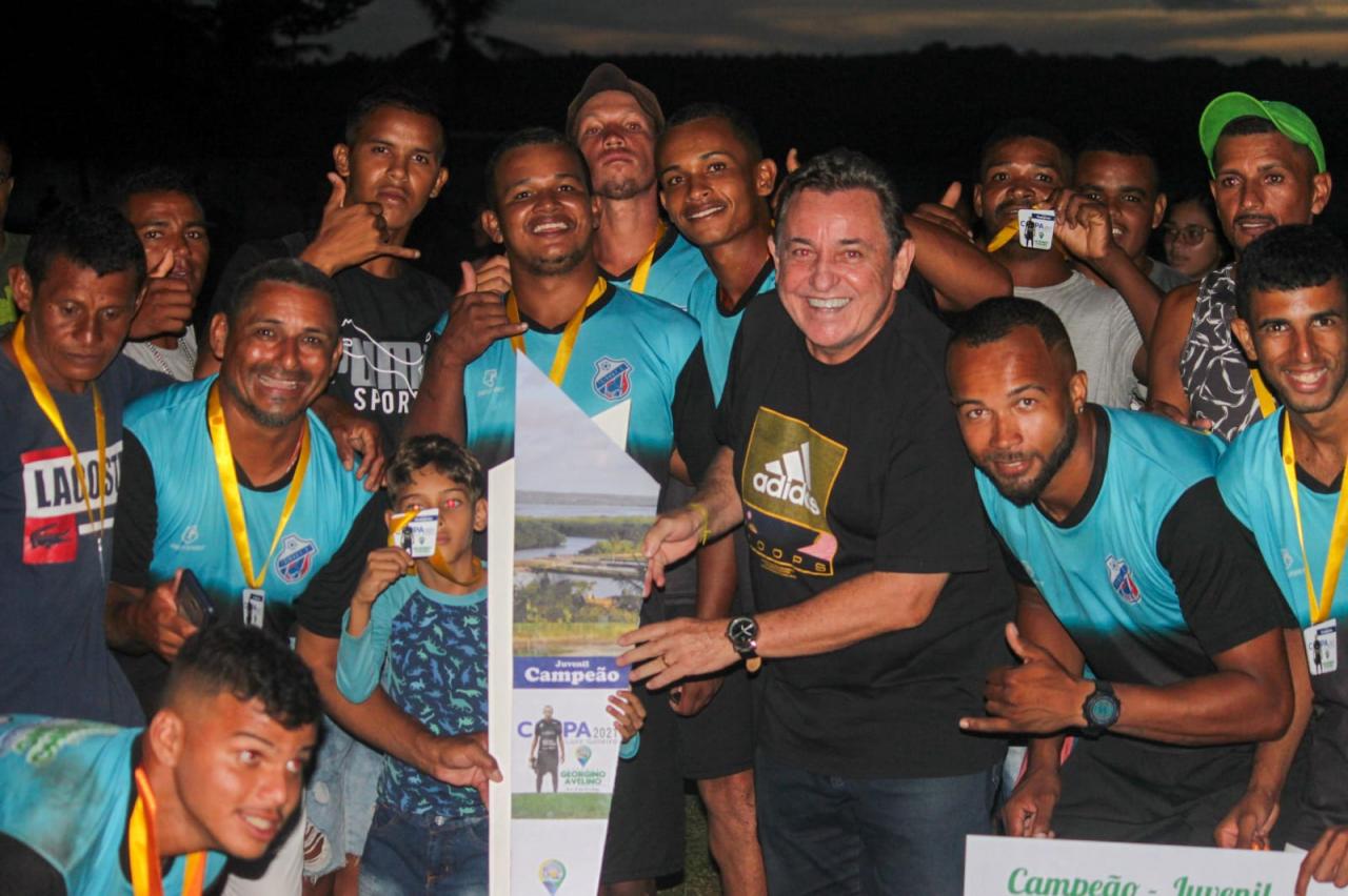 TAINHA É CAMPEÃO DA CATEGORIA JUVENIL DA COPA LUIZ GOLEIRO EM GEORGINO AVELINO